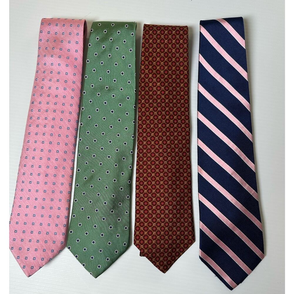 Brooks brother Tie Lot Of 4